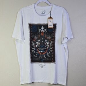 Medicine White Graphic T-Shirt Size large NwT.